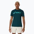 Koszulka tenisowa męska ASICS Match Seasonal Graphic Tee saxon green