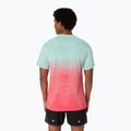 Koszulka do biegania męska ASICS Seamless performance coral reef/oasis green 3