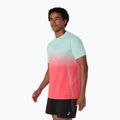 Koszulka do biegania męska ASICS Seamless performance coral reef/oasis green 4
