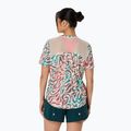 Koszulka do biegania damska ASICS Road All Over Print Top birch 3