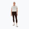 Legginsy do biegania damskie ASICS Nagino Run Adjustable Tight coffee 2
