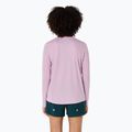 Longsleeve do biegania damski ASICS Fujitrail Logo light ube 3