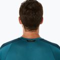Koszulka do biegania męska ASICS Fujitrail Elite Top atlantis blue/saxon green 6