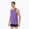 Koszulka do biegania męska ASICS Metarun Singlet edo purple 4