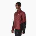 Kurtka do biegania męska ASICS Road Winter dark red planet 4