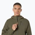 Kurtka do biegania męska ASICS Fujitrail Elite Waterproof mantle green 5
