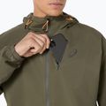 Kurtka do biegania męska ASICS Fujitrail Elite Waterproof mantle green 6