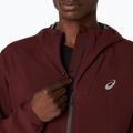 Kurtka do biegania męska ASICS Metarun Waterproof dark red planet 5