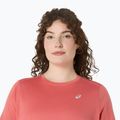 Koszulka do biegania damska ASICS Core Top dark pink clay 5