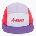 Czapka z daszkiem ASICS 5 Panel flash red/edo purple/dusk violet 2