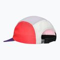 Czapka z daszkiem ASICS 5 Panel flash red/edo purple/dusk violet 2