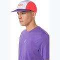 Czapka z daszkiem ASICS 5 Panel flash red/edo purple/dusk violet 4