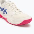 Buty do tenisa damskie Asics Gel-Dedicate 8 W cream/dark cobalt 7