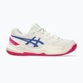 Buty do tenisa dziecięce Asics Gel-Dedicate 8 GS Jr cream/dark cobalt