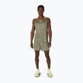 Koszulka do biegania męska ASICS Fujitrail Singlet mantle green/khaki 2