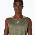 Koszulka do biegania męska ASICS Fujitrail Singlet mantle green/khaki 5