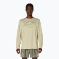 Longsleeve do biegania męski ASICS Fujitrail Logo LS khaki