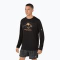 Longsleeve do biegania męski ASICS Fujitrail Logo LS performance black 4