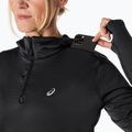 Bluza do biegania damska ASICS Road Winter Hoodie performance black 7