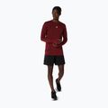 Longsleeve do biegania męski ASICS Road Seamless dark red planet 2