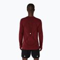 Longsleeve do biegania męski ASICS Road Seamless LS dark red planet 3