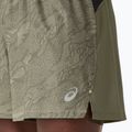 Spodenki do biegania męskie ASICS Fujitrail All Over Print 5IN mantle green 6