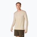 Longsleeve do biegania męski ASICS Road Seamless cream 4