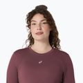 Longsleeve do biegania damski ASICS Road Seamless LS dark currant/port royal 4