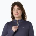 Longsleeve do biegania damski ASICS Core LS Half Zip Winter indigo fog 5