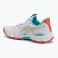 Buty do siatkówki damskie ASICS Netburner Ballistic FF 4 white/sea glass 3