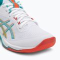 Buty do siatkówki damskie ASICS Netburner Ballistic FF 4 white/sea glass 7