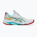 Buty damskie ASICS Netburner Ballistic FF 4 white/sea glass 8