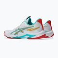 Buty do siatkówki damskie ASICS Netburner Ballistic FF 4 white/sea glass 4