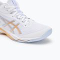 Buty do siatkówki damskie ASICS Netburner Ballistic FF 4 white/champagne 7