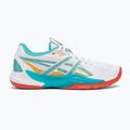 Buty do siatkówki damskie ASICS Powerbreak FF white/sea glass 2