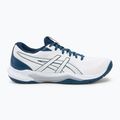 Buty do siatkówki męskie ASICS Gel-Tactic 13 white/mako blue 2