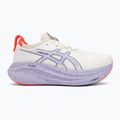 Buty do biegania damskie ASICS Gel-Nimbus 27 Tokyo cream/edo purple 2