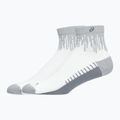 Skarpety ASICS Performance Run Quarter brilliant white/silver reflective 2