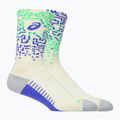 Skarpety ASICS Performance Run Crew ivory/cobalt burst/vital green