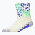 Skarpety ASICS Performance Run Crew ivory/cobalt burst/vital green 2
