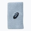 Frotki na nadgarstki ASICS Wrist Band Long 2 szt. grey/blue