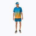 Koszulka do biegania męska ASICS Road Fade aegean blue/yamabuki 2