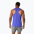 Koszulka do biegania męska ASICS Road Fade Singlet cobalt burst/illuminate green 3