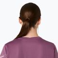 Koszulka do biegania damska ASICS Icon velvet purple 6