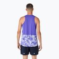 Koszulka do biegania męska ASICS Fujitrail Singlet cobalt burst/cream 3