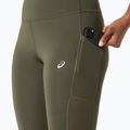 Legginsy do biegania damskie ASICS Core Tight dark olive 4