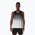 Koszulka do biegania męska ASICS Road Fade Singlet performance black/cream