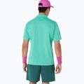 Koszulka tenisowa męska ASICS Match Jacquard Polo aurora green 3
