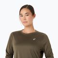 Longsleeve do biegania damski ASICS Core Top dark olive 5