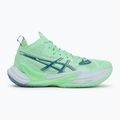 Buty do siatkówki męskie ASICS Metarise 2 mentol/saba blue 2